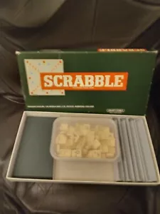 SCRABBLE clásico juego de palabras de ortografía SPEAR'S GAMES 1955 edición vintage completo - Imagen 1 de 4