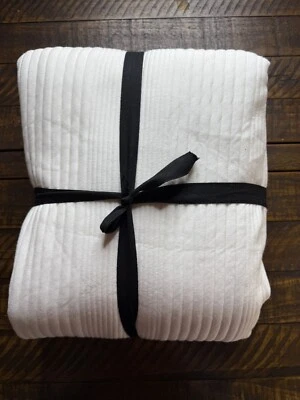 West Elm Cotton Cloud Jersey Duvet Cover White Full/Queen NWOT - Image 1 of 2