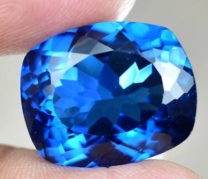 20.20 CT Naturale Namibia Jeremejevite Perfetto Certificato Taglio Loose Gemma - Picture 1 of 6