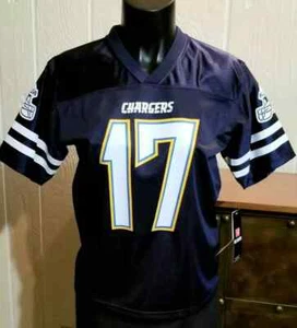 NFL San Diego Chargers RIVERS #17 Jersey YOUTH Size XL - Picture 1 of 4