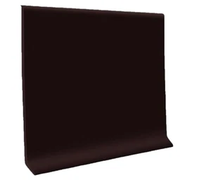 Roppe 700 Series 1/8 in x 4 in x 120 ft Wall Cove Base 30 - 4 ft Sections Brown - Picture 1 of 2