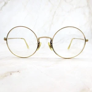 Vintage Artcraft Optical 1/10 12K Eyeglasses Frame Women's Polished Gold Oval - Picture 1 of 8