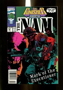 NAM 53 (9.8) NEWSSTAND ORIGIN OF PUNISHER SKULL PT 2 MARVEL  (b014) - Picture 1 of 2