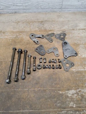 2002 02 01-09 Honda VTX1800C Engine Motor Mounts Brackets Bolts Hardware  - Image 1 of 4