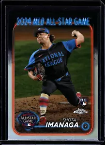 Shota Imanaga 2024 Topps Chrome Update Series All-Star Game #ASGC-27 Rookie - Picture 1 of 2