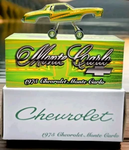 2023 Hot Wheels Collectors RLC 1975 Chevrolet Monte Carlo (Green) Lowrider HGK77 - Picture 1 of 2