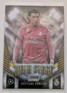 2023-24 Topps Stadium Club Chrome UEFA CRISTIANO RONALDO MAIN STAGE Real Madrid - Bild 1 von 2