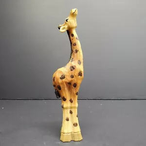 Giraffe Jugendliche Safari Textur Harz kleine Figur Statue afrikanisches Dekor - Bild 1 von 13