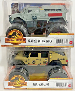 Matchbox Jurassic World Action Truck & Jeep Gladiator 🦖🚙