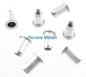 20 Inserti Filettati Testa Cilindrica M5 acciaio zincati   - Imagen 1 de 1