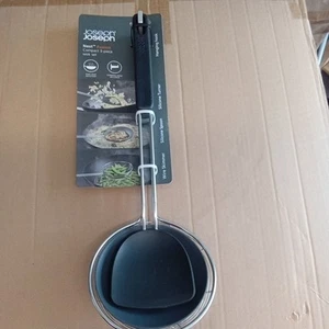 #W Nest™ Fusion 3-piece Black Wok Utensil Set - Joseph Joseph - Picture 1 of 5