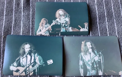 3) JETHRO TULL CONCERT PHOTOS PICTURE 1975 Minstrel in the Gallery Tour FreeShip - Image 1 of 4