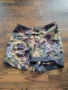 TapOut Camo Boxing Fighter Gym MMA Martial Arts Y2K Shorts Size 38 - Excellent   - Picture 1 of 11