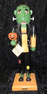 Frankenstein 14” Nutcracker 2009 Limited Edition Numbered Halloween Decoration - Picture 1 of 3