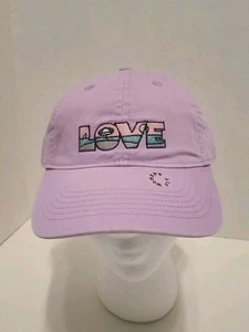 Life is Good Women Chill Cap Love Beach Purple One Size 21435 - Picture 1 of 9
