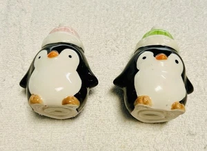 Sleigh Hill Trading Co. 2pc Penguin Salt & Pepper Shakers - Picture 1 of 13