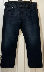 LEVI’S LEVI STRAUSS & CO. MEN’S  559 RELAXED FIT BLUE JEANS SIZE 38X32 EUC - Picture 1 of 14