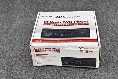 XO Vision XO1525 In Dash DVD Player USB Input / SD Card Slot - New - Image 1 of 4