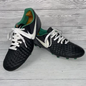 NIKE MAGISTA OLA II FG Black/White/Dark Grey/Stadium Green Size 7 PK - Picture 1 of 12