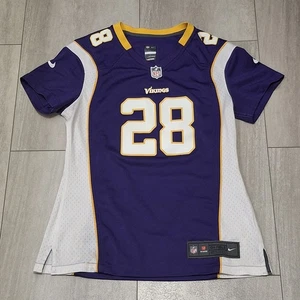 Adrian Peterson #28 Minnesota Vikings Nike NFL Jersey Women’s Small M - Picture 1 of 9