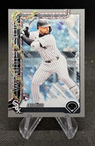 2025 Topps Holiday #H37 Edgar Quero Glitter Holiday Chicago White Sox novato - Imagen 1 de 1