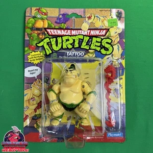 1991 Tattoo Sumo Wrestler TMNT Teenage Mutant Ninja Turtles Playmates - Picture 1 of 6