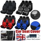 9PCS Car Seat Covers Full Set Universal 9Pcs Seat Protector Washable Front Rear