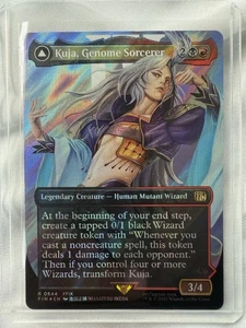 Kuja, Genome Sorcerer (Borderless) (Surge Foil) #544 MNM Final Fantasy Magic MTG - Bild 1 von 2