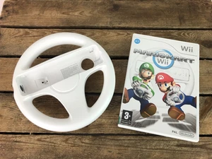 Mario Kart Wii Nintendo with Official Wheel & Game PAL. Ex Cond - Picture 1 of 8