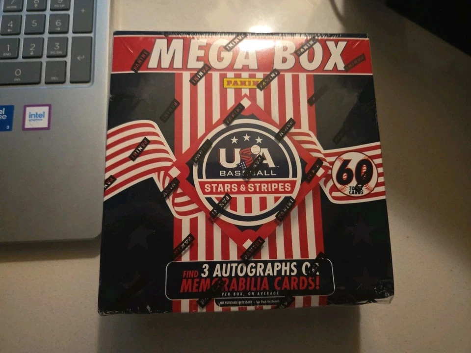 2025 Panini USA Stars & Stripes Baseball Mega Box