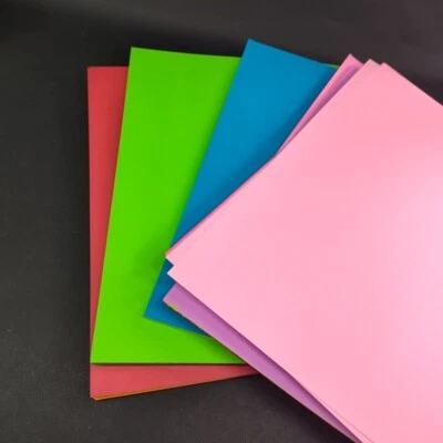 Papel de impresión multiusos papel de colores surtidos 24 lb 8-1/2 x 11 ~ 200 hojas Foto 1 de 4