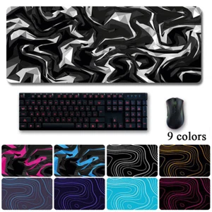 Xl Extra Großes Gaming-Mauspad Für Pc Macbook Laptop Rutschfest 80 Cm X 30 > - Photo 1/24