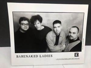 BARENAKED LADIES REPRISE RECORDS PRESS RELEASE RARE 8x10 PHOTO VINTAGE 1995 - Picture 1 of 4