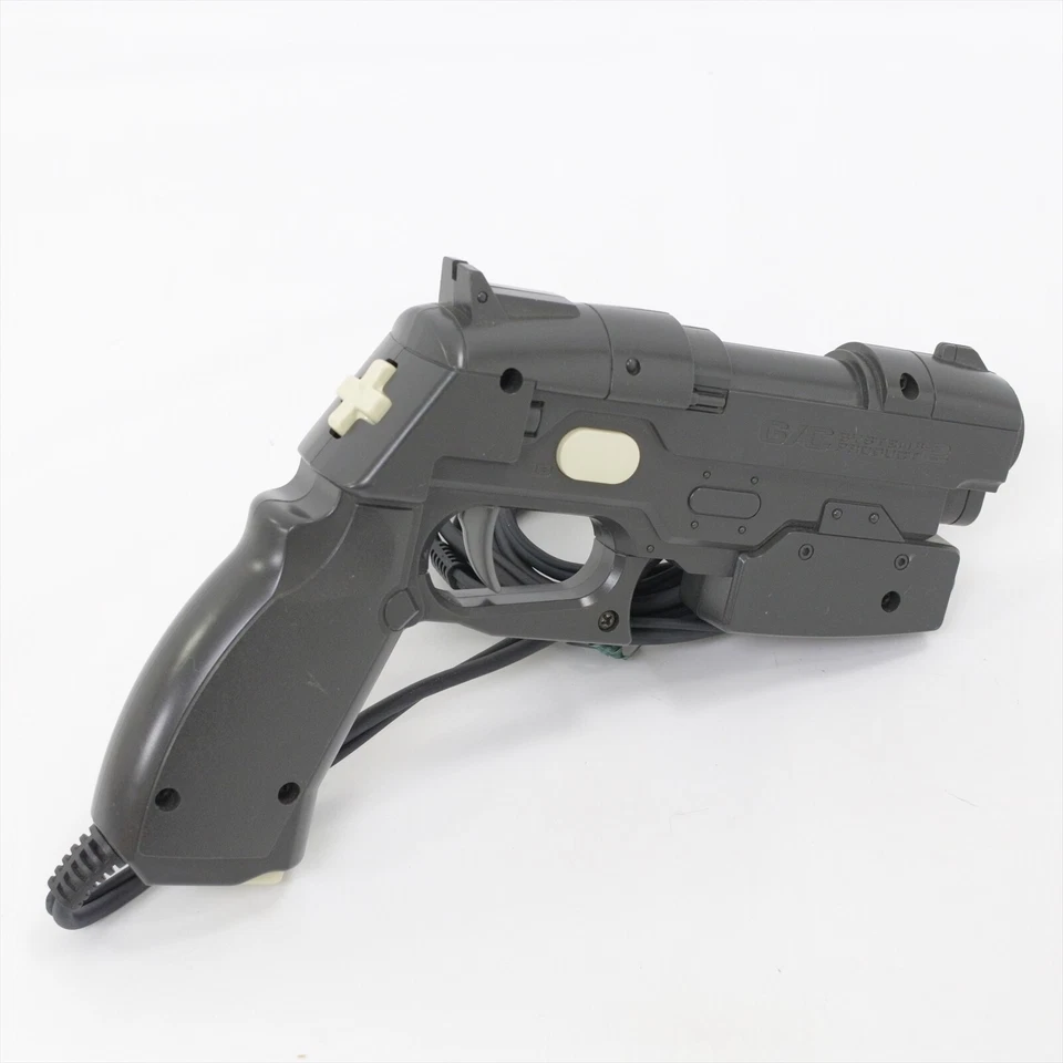 PS2 GUN CONTROLLER 2 NPC-106 No Extension Cable Work for CRT TV Only Playstation - Image 1 of 3