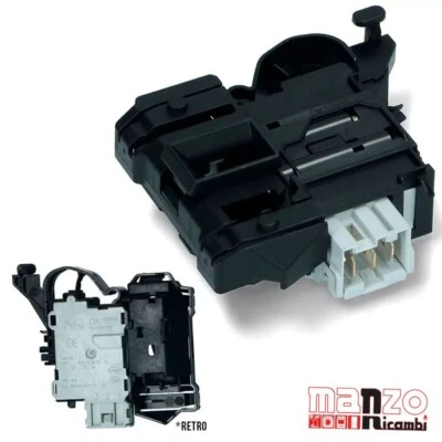 Elettroserratura ritardatore bloccaporta oblò lavatrice Whirlpool Indesit - Immagine 1 di 4