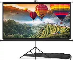 PyleHome PRJTP102 Tripod Projector Screen 100"16:9 - Picture 1 of 6