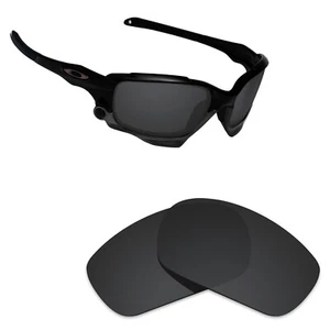 Hawkry Polarized Replacement Lenses for-Oakley Racing Jacket Stealth Black - Picture 1 of 3