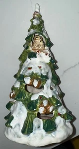 Blue Sky Clayworks — “Snowman Candle House” Tree - Picture 1 of 2