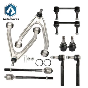 10Pcs Kit Control Arm Ball Joint Tie Rod End Sway Bar Link Fit For Hummer H3T - Picture 1 of 10