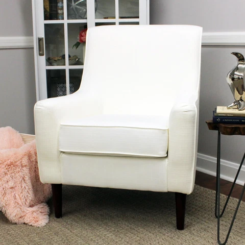 Laura Mid Century Lounge Chair Padded Seat for Extra Comfort Mid Century Design Cover