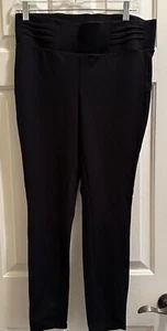 Neu ohne Etikett Damen Pull-On Hose/Legging schwarz - von Dictionary plissierter Bund - Bild 1 von 4