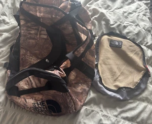 The North Face Medium Base Camp Duffle 71L Rare Travel Bag Oak Camo Real Tree - Bild 1 von 5