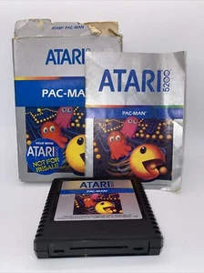 Atari 5200 PAC-MAN Game Complete - Cartridge, Box, Manual - Picture 1 of 10