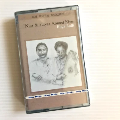Niaz & Faiyaz Ahmed Khan - Raga Lalit - Cassette Tape Sealed Indian Classical - Image 1 of 3