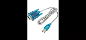 O42 USB auf Seriell RS232 DB9 9 Pin COM Port Konverter Kabel Seriell DB9 9in - Bild 1 von 3