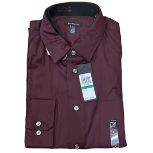 Men's Van Heusen Long Sleeves Dress Shirts Premium No Iron Large 16-16.5 - Picture 1 of 2