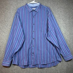 Tommy Bahamas Shirt 2XL mehrfarbig gestreift Lazlo Lux Francisco langärmelig Herren. - Bild 1 von 13