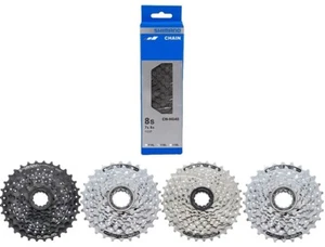 Shimano Verschleiß Set HG40 Kette mit Wunsch Kassette Kranz HG 31, HG 41, HG 51 - Picture 1 of 11