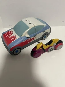 VTG Teen Titans 2003 T-Cycle & Turbo Mobile - Dc comics - Picture 1 of 11