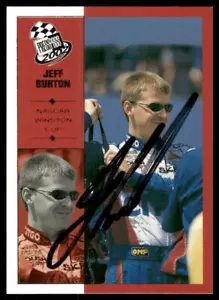 2002 Press Pass #6 Jeff Burton In Person Autograph 39671 - Picture 1 of 2